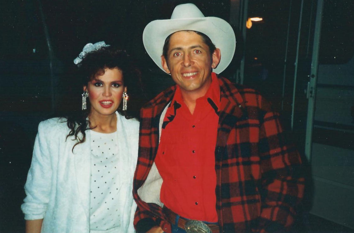 Monte Mills with Marie Osmond