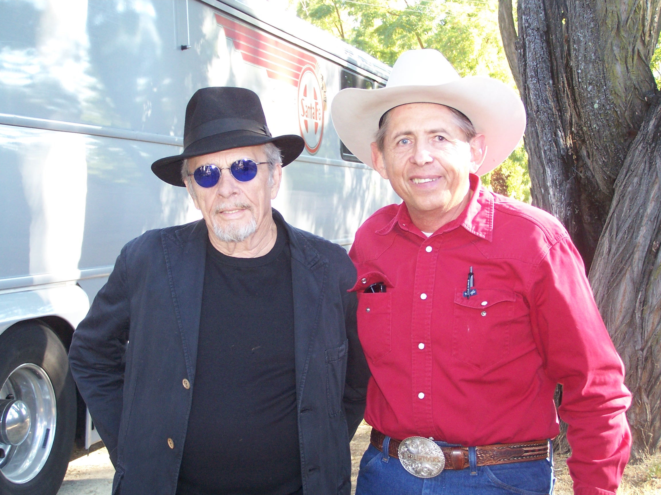 Monte with Merle Haggard